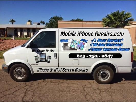 Mobile iPhone Repair Vehicle