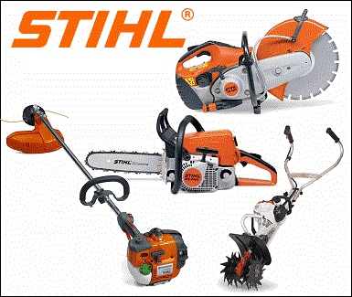 Stihl brand saws and trimmers