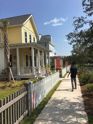 Touring the model homes, September of 2016