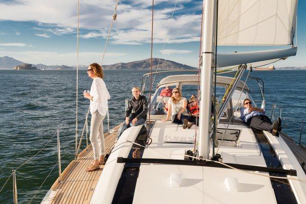 Create a unique family outing on board one of our luxurious yachts