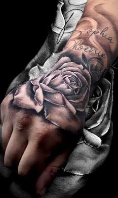 Hand Rose Done by Will G