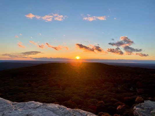 Sunset at Sam's Point