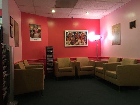 Reception area