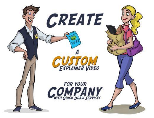 Custom Whiteboard Animation Explainer Videos by Quick Draw Services