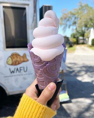 Cherry Blossom soft serve