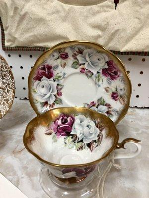 Old Teacup and Saucer