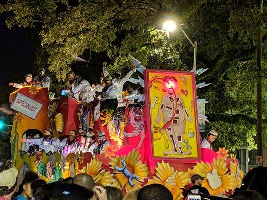 "Operation" float at the MOT parade