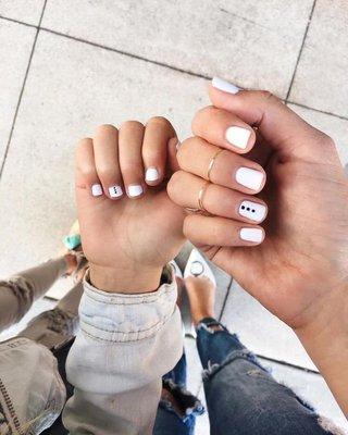 Mommy and Daughter Nails