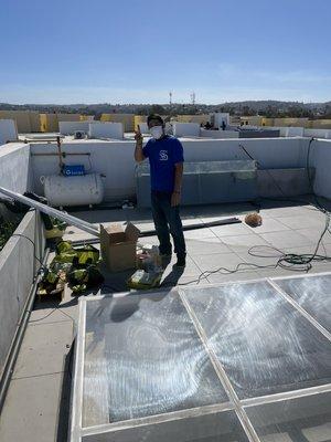 Flat Roof Installaion