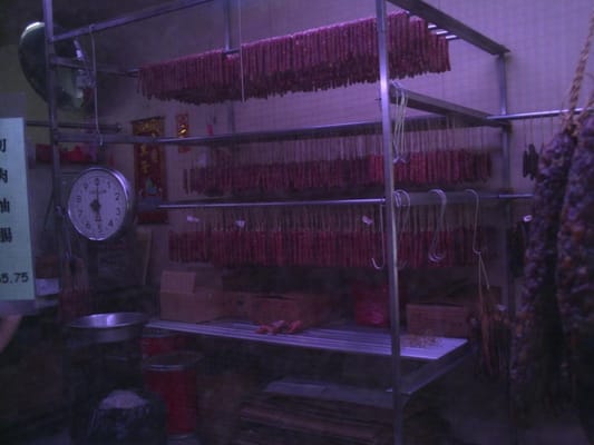 Drying racks.