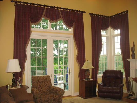 Window treatments that are proportional to the space.