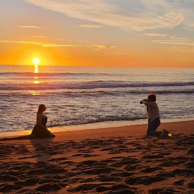 Beautiful Los Angeles Beach Photo Session