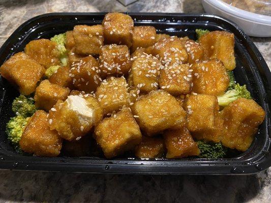 Sesame tofu