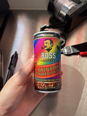 Boss Coffee Can from Japan