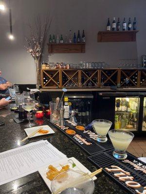 The bar in the Kotta Sushi Bar!