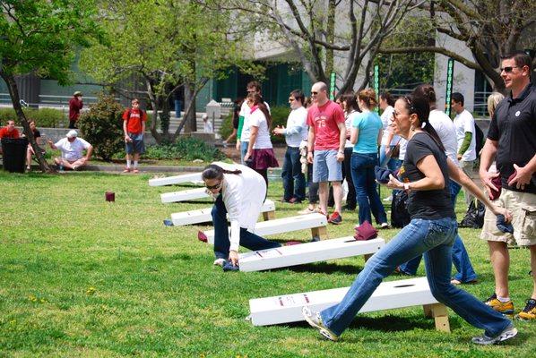 Bar Sports like Cornhole and Skeeball!!!