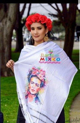 Rebozo Frida Khalo..