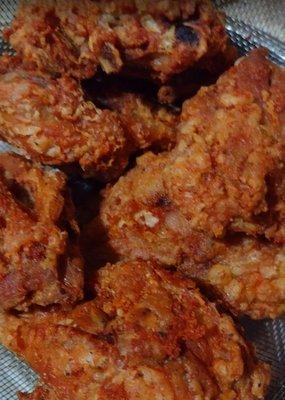 Fried chicken.