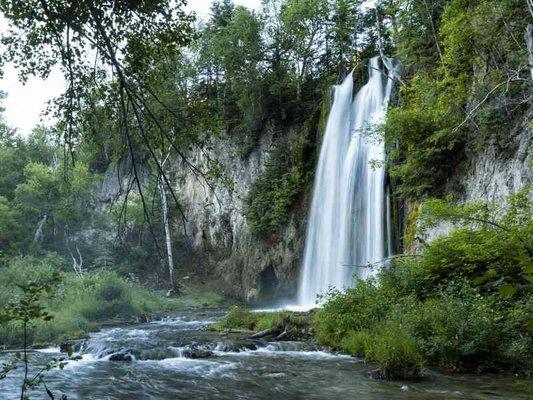 Enjoy Spearfish Falls.