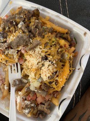 Carne asada fries