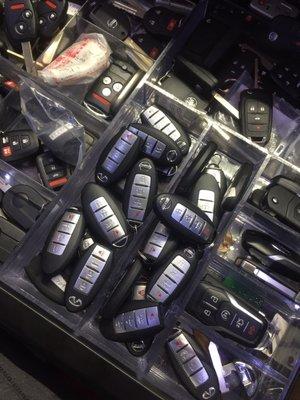 Remotes & keys made onsite