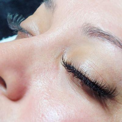 Hybrid lash extension