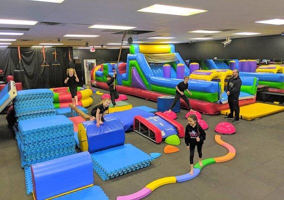 Exciting Ninja Warrior classes, Birthday parties and Summer Camp.