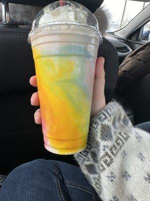 tie dye redbull smoothie