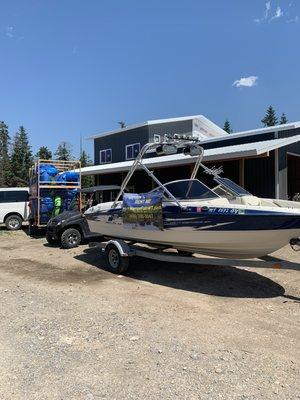 Stop by our shop to reserve your Watercraft or ATV!