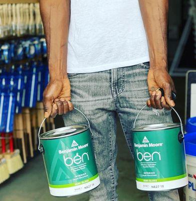 Ben - paint & primer in one