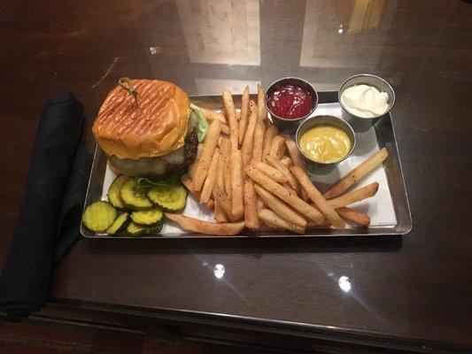 Steakhouse burger