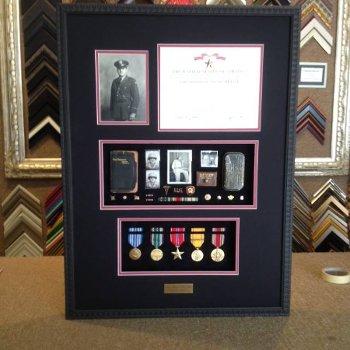 Military shadowbox!