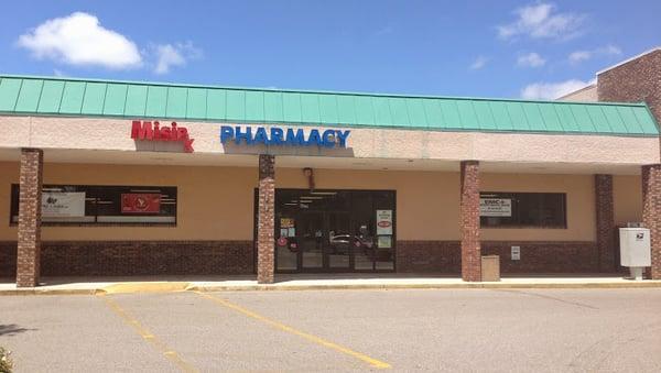 Misir Pharmacy storefront.  We are located at the intersection of Collier Blvd. and Golden Gate Pkwy.