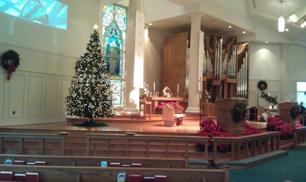 The Sanctuary at Christmas