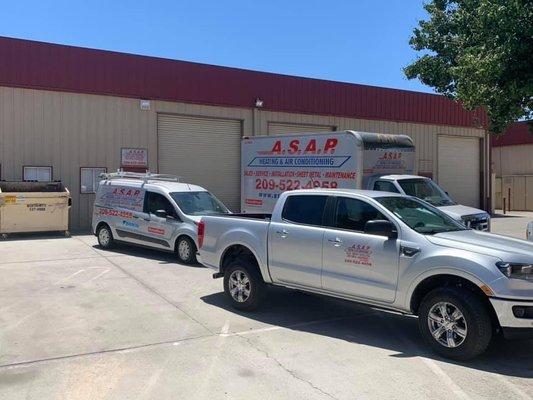 3/5 of our fleet of vehicles