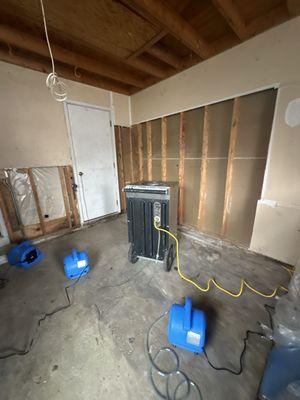 Water mitigation & drying