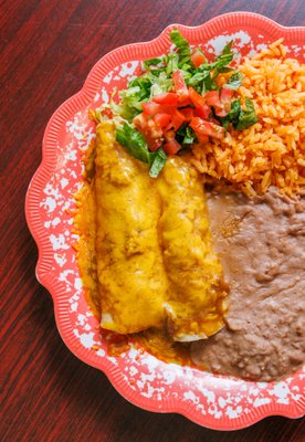 Enchiladas Plate