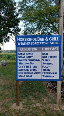 Horseshoe Bar & Grill Sign