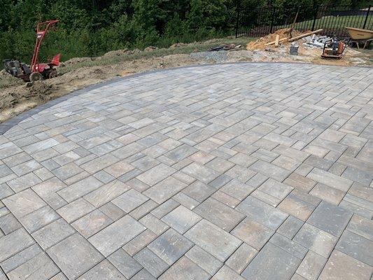 Paver patio