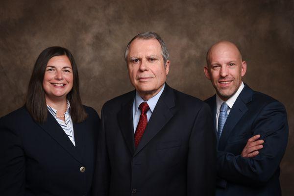 Principals from Marshall, Parker & Weber (left to right) Tammy A. Weber, Jeffrey Marshall and Matthew J. Parker