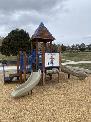 Smaller playground.