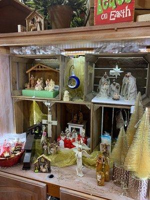 The main reason for the season, our nativity area