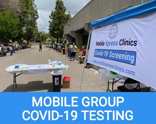 Our mobile clinic can come to you! We offer COVID-19 testing for groups of 10 or more.