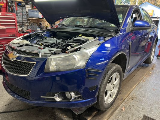 Chevy Cruze Water Pump and Front Timing Cover Seal Replacement