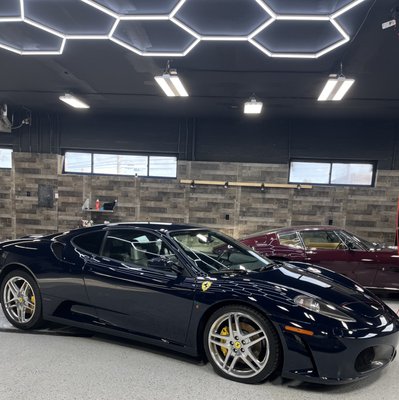 Full detail, paint correction package and full PPF. Amazing end result on this Ferrari.