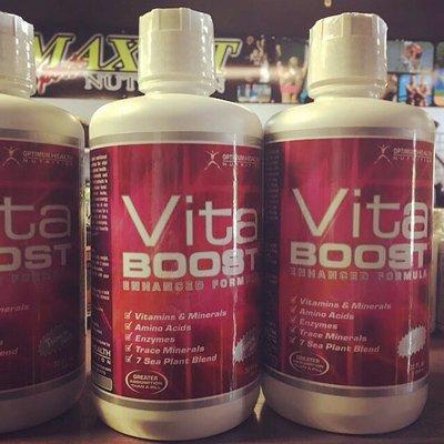 Vitaboost is more then just a liquid vitamin, it's a super-food! Stop in Maxfit 23rd St today and ask us why!