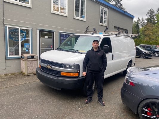 2016 Chevy express 2500 van. Lux auto sales dealership