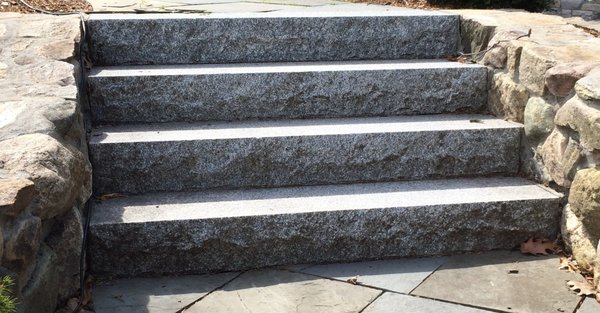 Granite steps