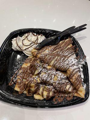 Nutella crepe