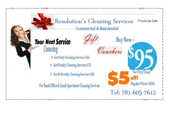 cleaning service voucher